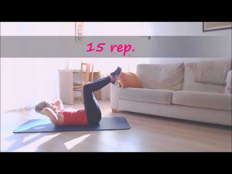 abdominales en 8 minutos TONIFICA LA ZONA ABDOMINAL