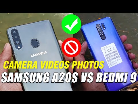 Samsung A20s VS Redmi 9 Camera Videos Photos Sample - Walking On Nature River Traveling Footage