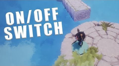 Dreams PS4 how to make a swtich or button that can turn on and off again