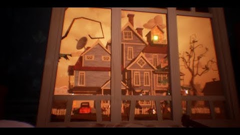 Pre-Alpha: Retro Edition Hello Neighbor mod Gameplay