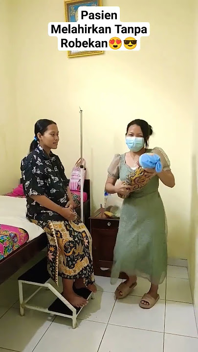 Pasien Ny.S Melahirkan Tanpa Robekan #bidan #bayi #persalinannormal #hiburansantai