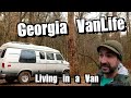 Georgia VanLife - Living in a Van 12-2020