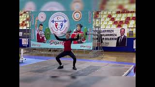 Esil Azra Yılmaz Okullararası Türkiye Halter Şampiyonası 49 Kg Leti