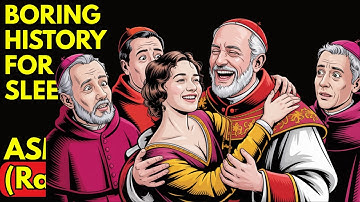 The Most Scandalous Medieval Pope Stories They Tried to Hide | Boring history for sleep + rain sound