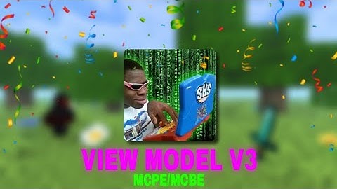 Viewmodel V3 Texture Pack For MCPE/MCBE (Better Hands!?)