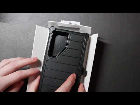 התקנה וסקירה של Otterbox Defender של Galaxy S24 Ultra