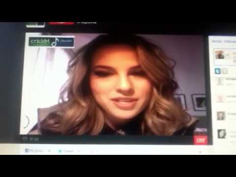 Bridgit Mendler Live Chat(responding my question)