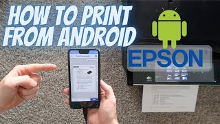 How to Print from Android Phone to Epson Printer (Wirelessly and OTG USB Cable)