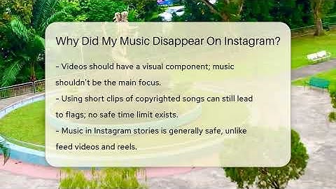 Why Did My Music Disappear On Instagram? - Everyday-Networking
