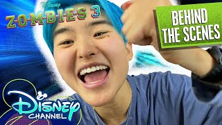 Go Behind the Scenes with Terry Hu | ZOMBIES 3 BTS Moments | Disney Original Movie | @disneychannel