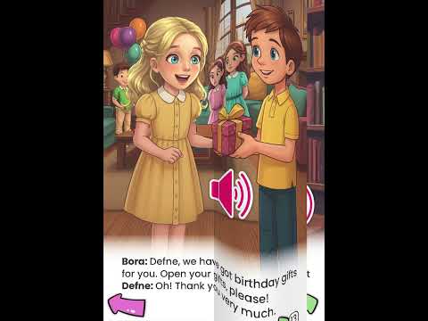 2. Sınıf 3. Ünite – Hikaye – The Surprise Birthday Party by Aysel Ogultegin #teacher #preschool