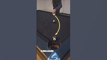 Learn the Massé Shot – Curve Around Any Ball #poolshots #8ballpool #trickshots