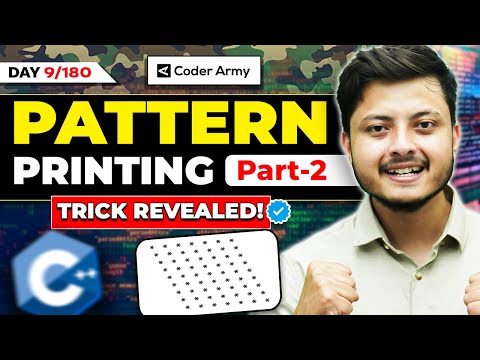Lecture 07: Solve Any Pattern Problem with Simple Trick Part-2