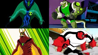 Galvan Drew | Top 4 Ben 10 Transformations | FanMade