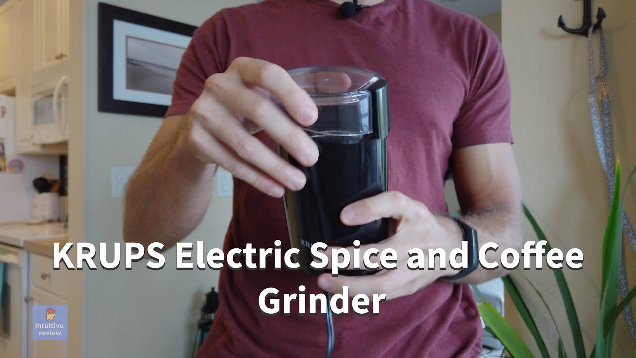 Krups 203 Electric Coffee and Spice Grinder Reviewed 