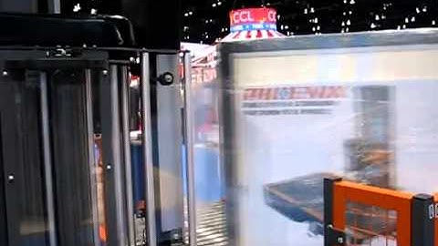Turntable Automatic Pallet Wrapper + Roping Option | Phoenix