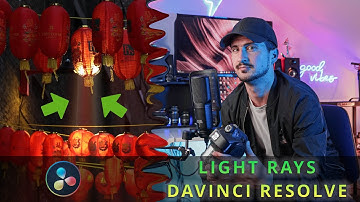 Light Rays Tips in Davinci Resolve