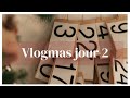 VLOGMAS JOUR 2 | DIY CALENDRIER DE L&#39;AVENT