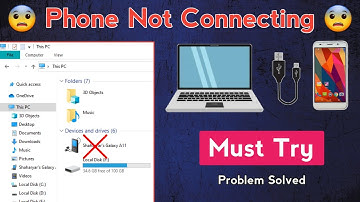 Live Solve | USB options NOT showing When android connected to PC