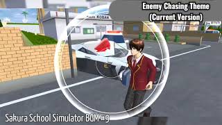 Sakura School Simulator Enemy chasing theme ( current version )