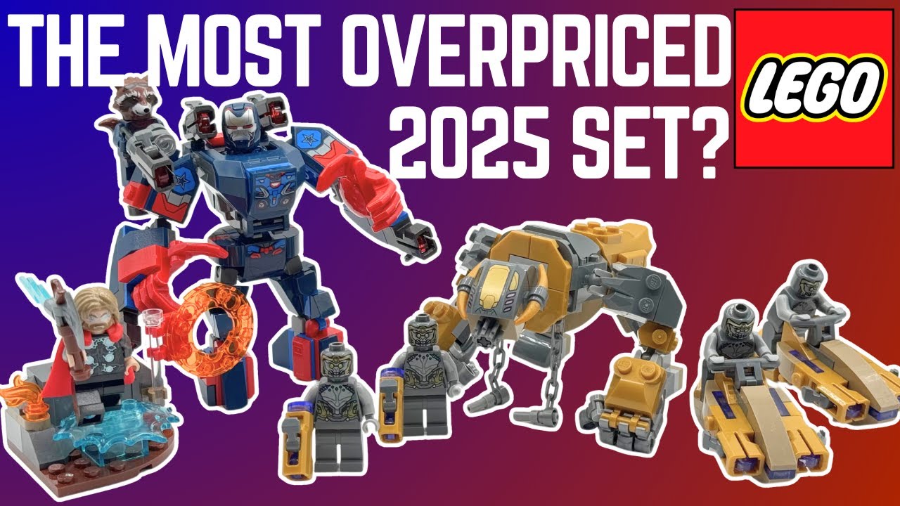 Is this the most OVERPRICED 2025 LEGO set? 76322 AVENGERS ENDGAME