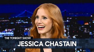 Taylor Swift Made Jessica Chastain a Personalized Breakup Playlist | The Tonight Show