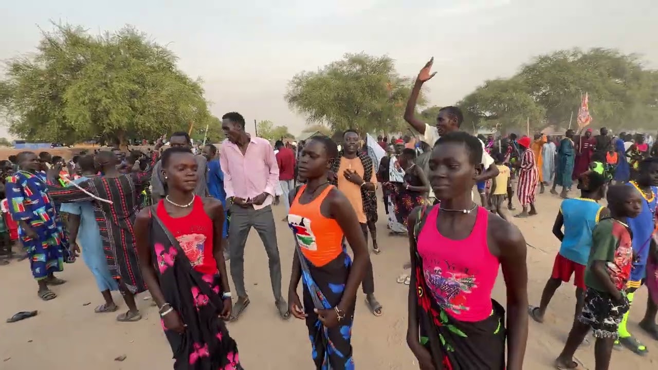 Chueikeer youth during the inauguration of the Payam #006 