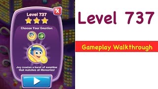 Inside Out Thought Bubbles - Level 737 - Tips and Strategy Gameplay Walkthrough No Boosters