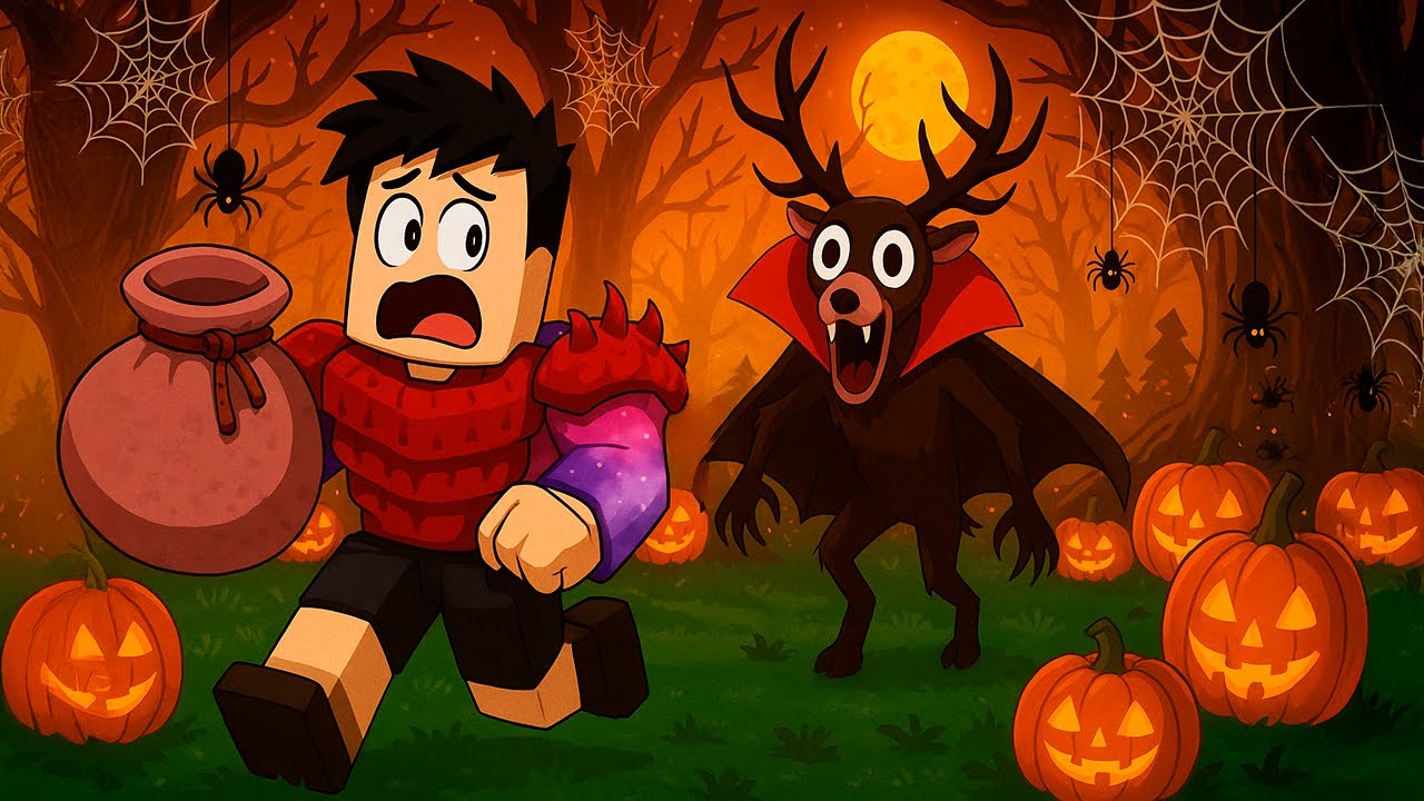 Trick or Treat No Halloween Do 99 Noites Na Floresta