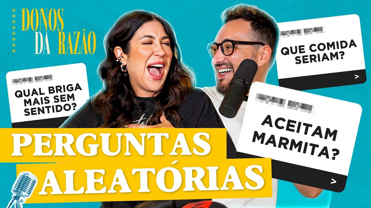 Respondendo as perguntas mais aleatórias | Donos da Razão #343 - @DiaTV