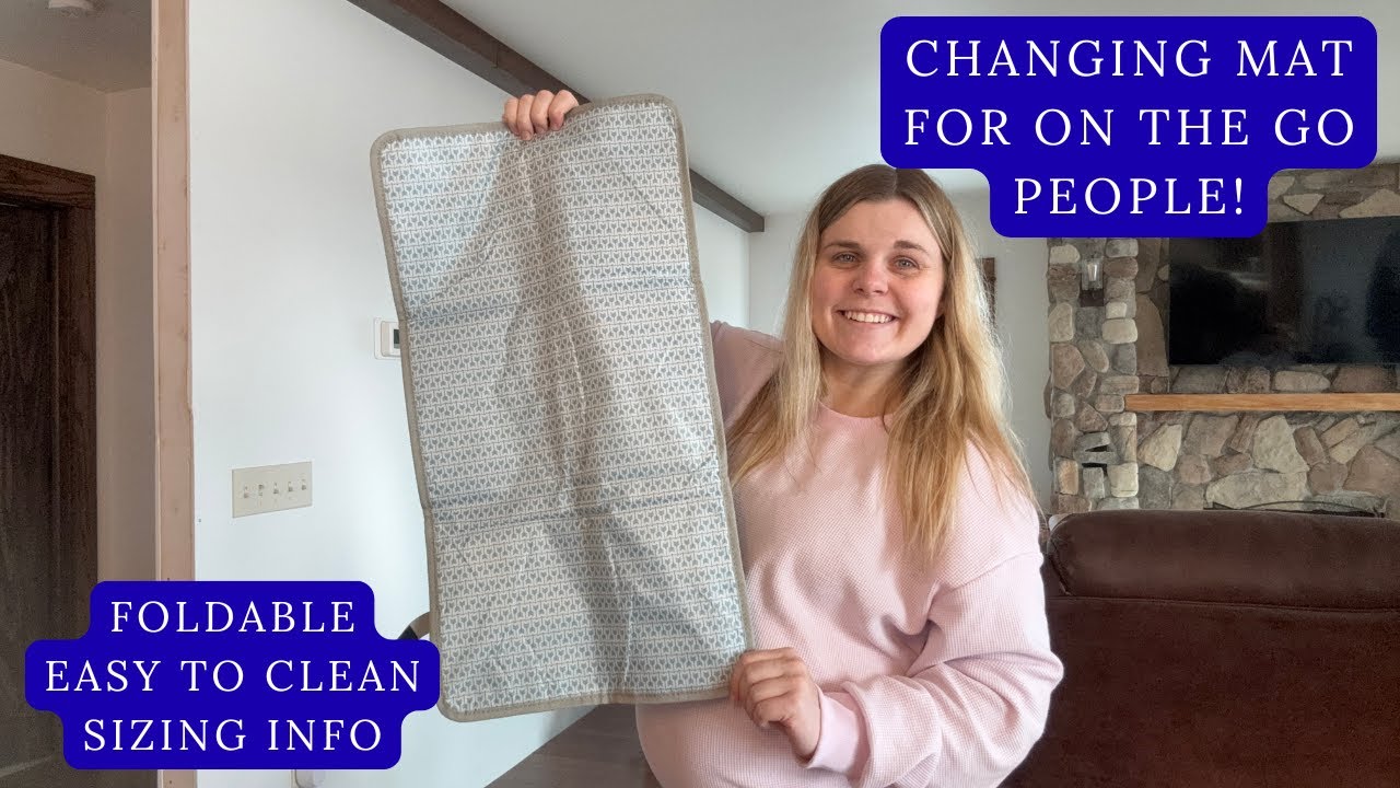 Top Portable Diaper Changing Pad 2026 | Accmor Waterproof Baby Mat