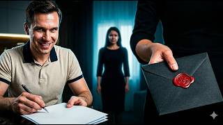 He Filed Divorce 48h After Funeral. He Smiled Until Lawyer Handed Him A Black Envelope...