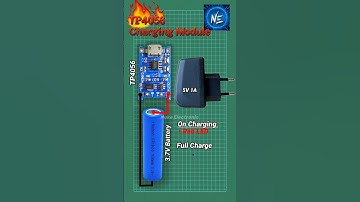 Tp4056 Charging module | Charging module connection | how to make 18650 lithium battery charger