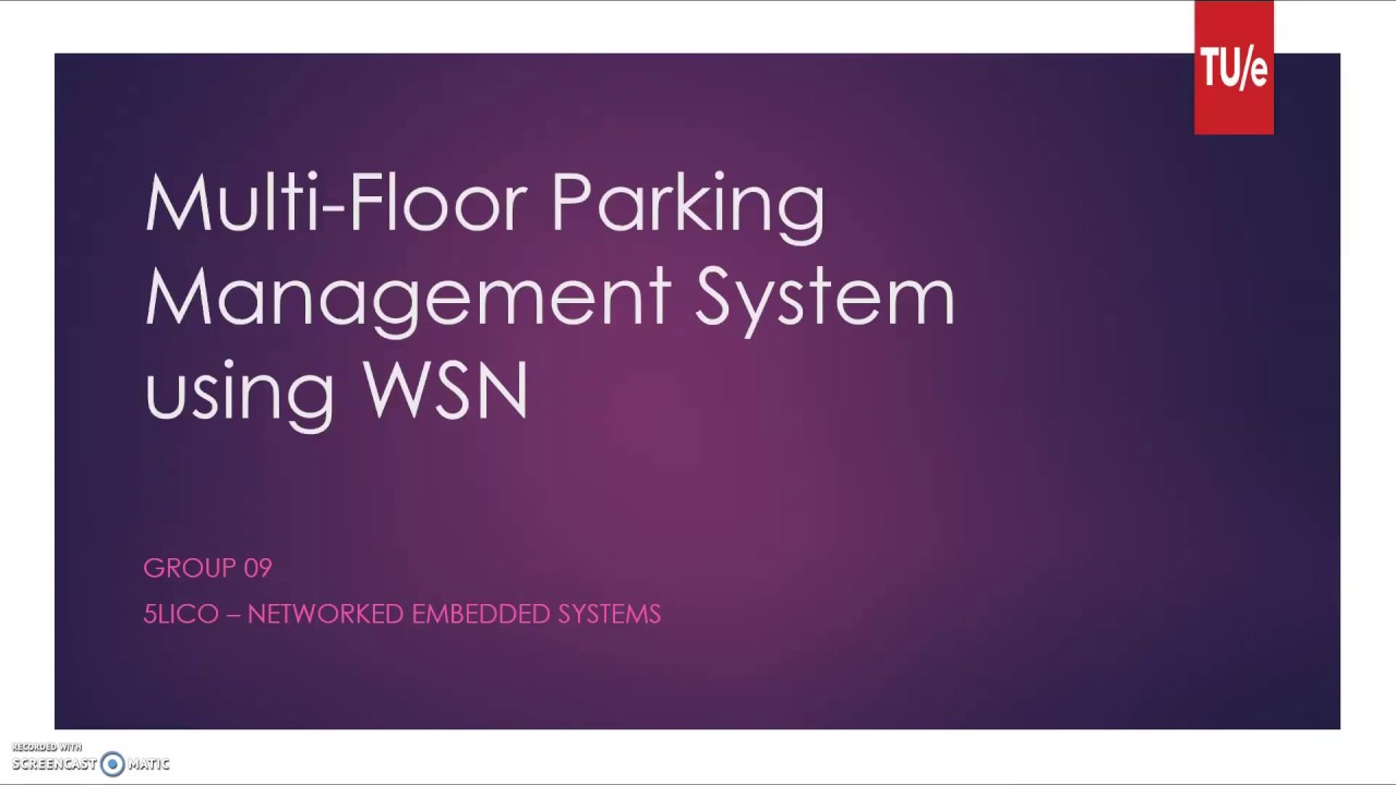 Multi-Floor Parking Management system using WSN