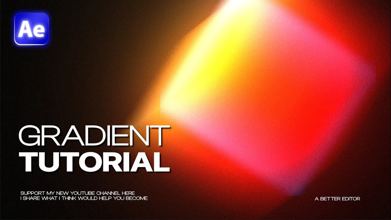 Create Cinematic Motion Graphics With Gradient In After Effects
