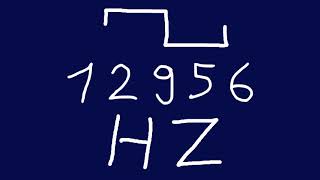 12956 hz square
