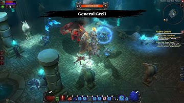 Torchlight 2 The Siege Guardian vs General Grell Boss vs Boss HD