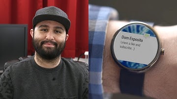 Google Android Wear: Full Overview And Demo (Beta)