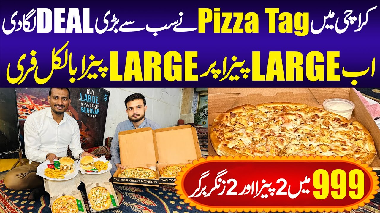 Pizza Tag Offer Biggest Deal on Ramadan | Pizza | Zinger Burger | Food Lovers