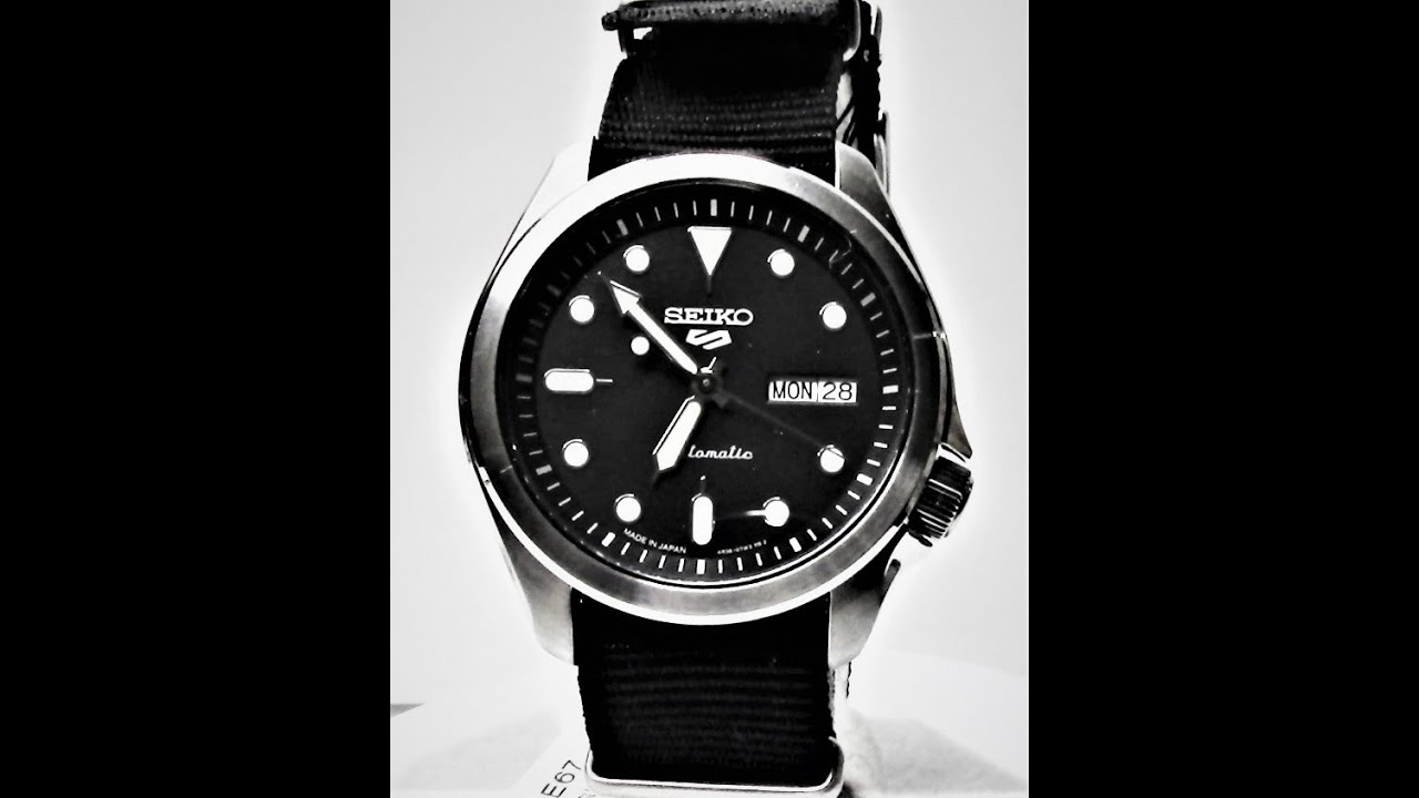 Review 2021 Seiko 5 Sports SRPE67 Men's 24 jewel Auto Watch Japan