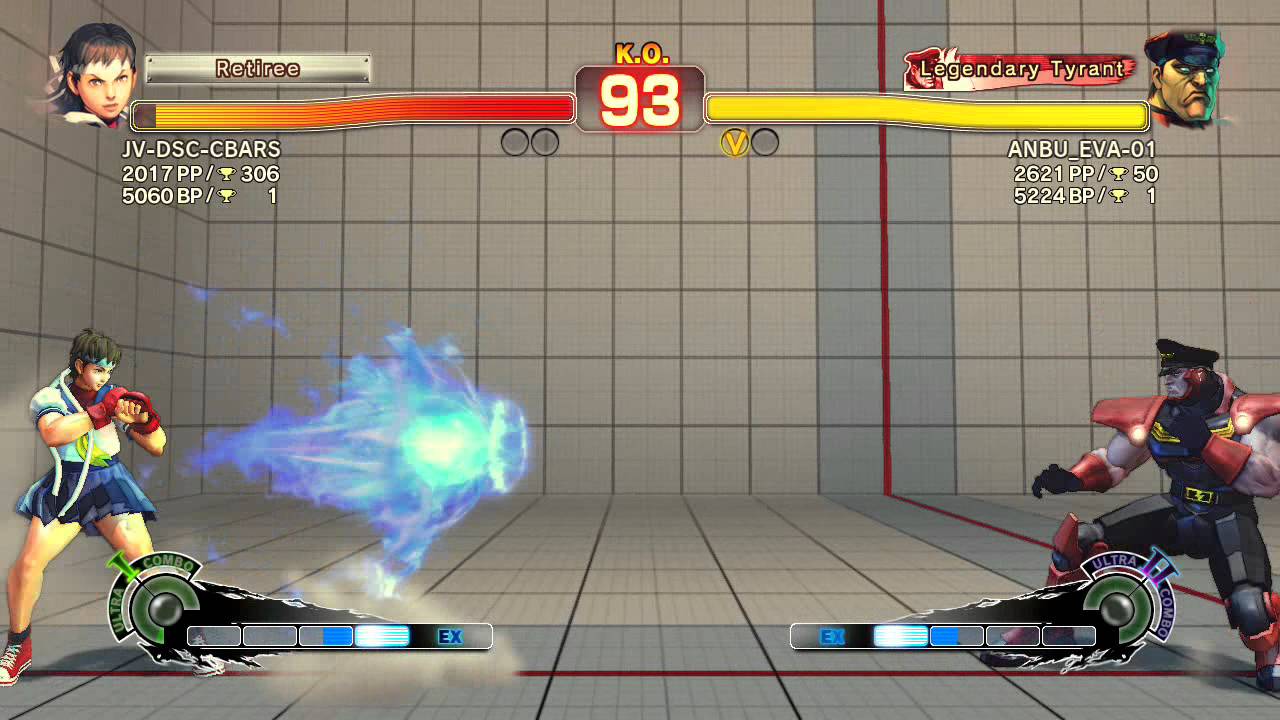 USF4: ANBU_EVA-01 (Bison) vs JV-DSC-CBARS (Sakura)