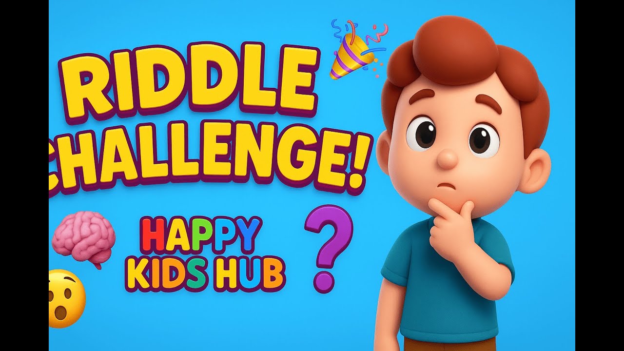 🧩 Guess the Riddle Challenge! 🤔 | Fun Brain Game for Kids 🎉