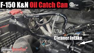 2011-2023 Ford F-150 K&N Oil Catch Can Installation 3.5 Ecoboost & 5.0L Coyote | AnthonyJ350