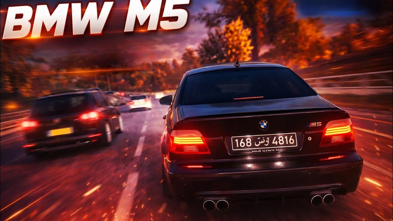 Assetto Corsa Bmw M5 Cutting up in traffic at high speed in Alpes map France 🇫🇷. 