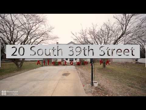 20 South 39th Street, Allentown, PA home video tour