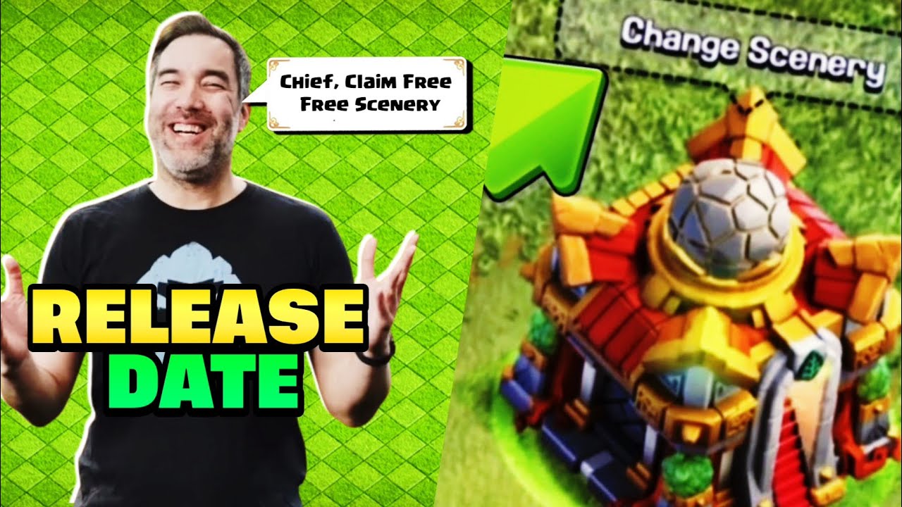 TOWN HALL 16 Release Date | TH16 Update Free Scenery! (Clash of Clans)