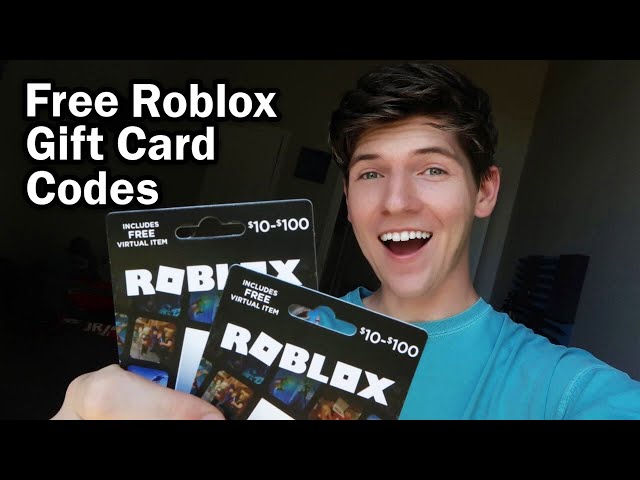Free Roblox Gift Card Codes 2022 - #5 