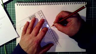 Drawing a house interior in 1-Point Perspective Easy level