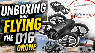 Unboxing and Flying the D16 Drone
