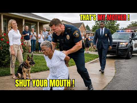 White Deputy Cuffed a Black Grandma in Her Own Driveway — The County Chief Arrived Calling Her "Mom"